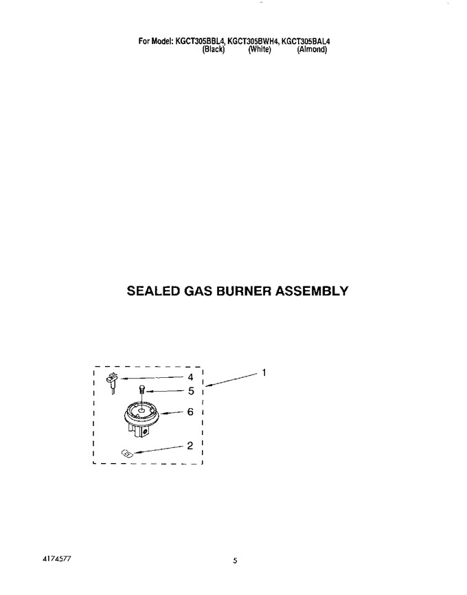 Diagram for KGCT305BAL4