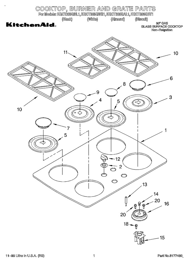 Diagram for KGCT305GBT1