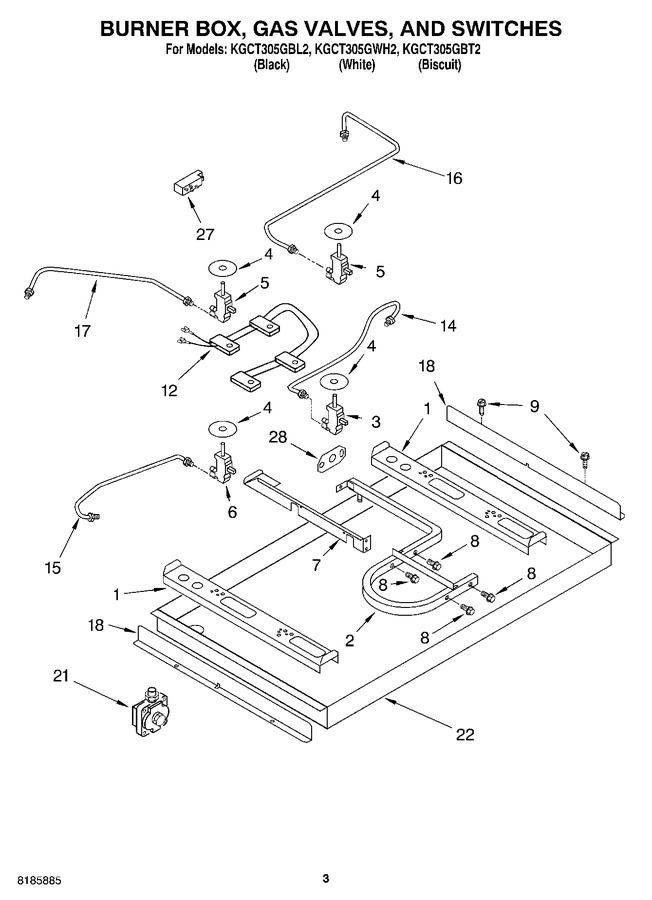 Diagram for KGCT305GBL2