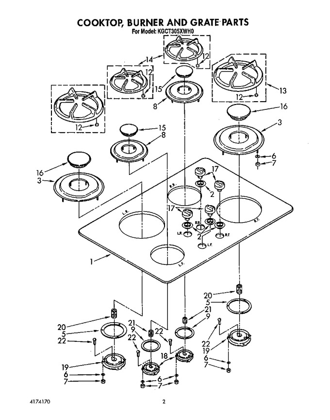 Diagram for KGCT305XBL0