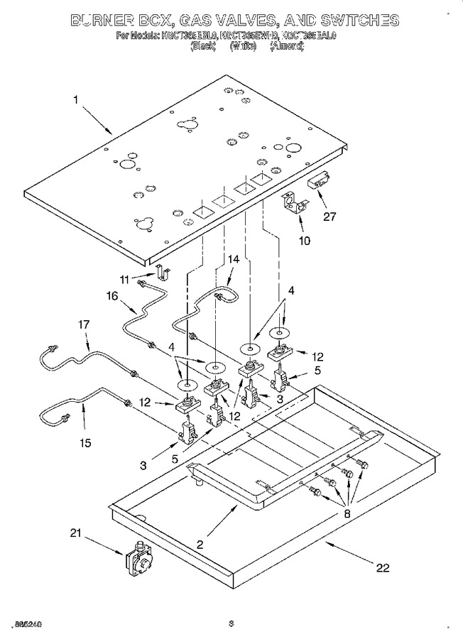 Diagram for KGCT365EWH0