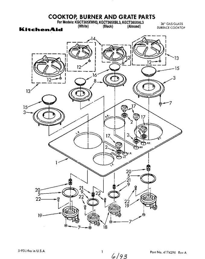 Diagram for KGCT365XBL3