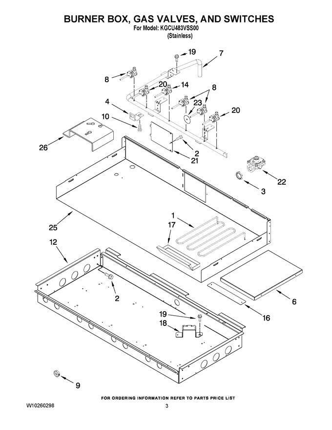 Diagram for KGCU483VSS00