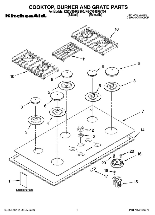 Diagram for KGCV566RSS00