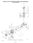 Diagram for 09 - Brake, Clutch, Gearcase, Motor And Pump