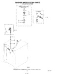 Diagram for 12 - Washer Water System
