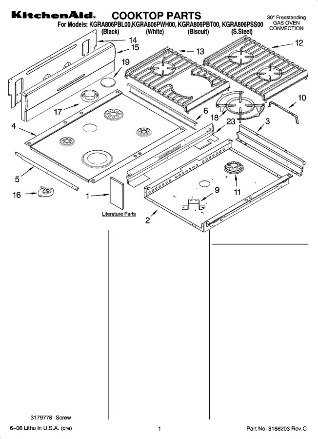 Diagram for KGRA806PBL00