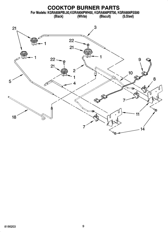 Diagram for KGRA806PBL00