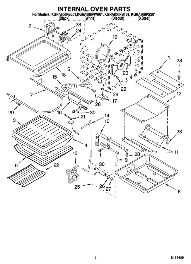 Diagram for KGRA806PWH01