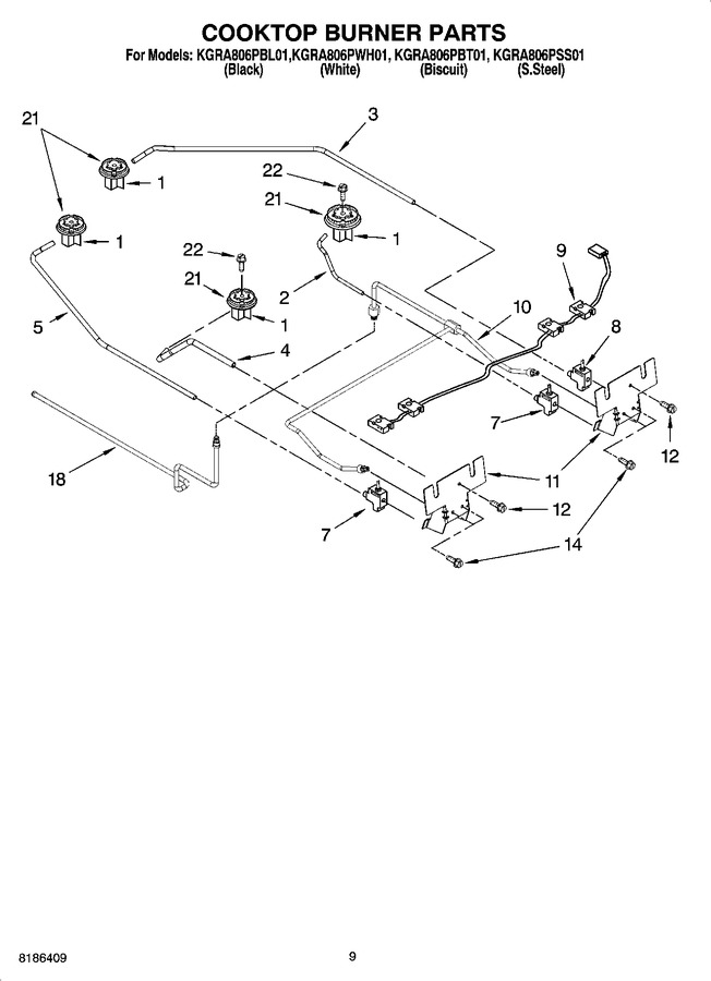 Diagram for KGRA806PWH01