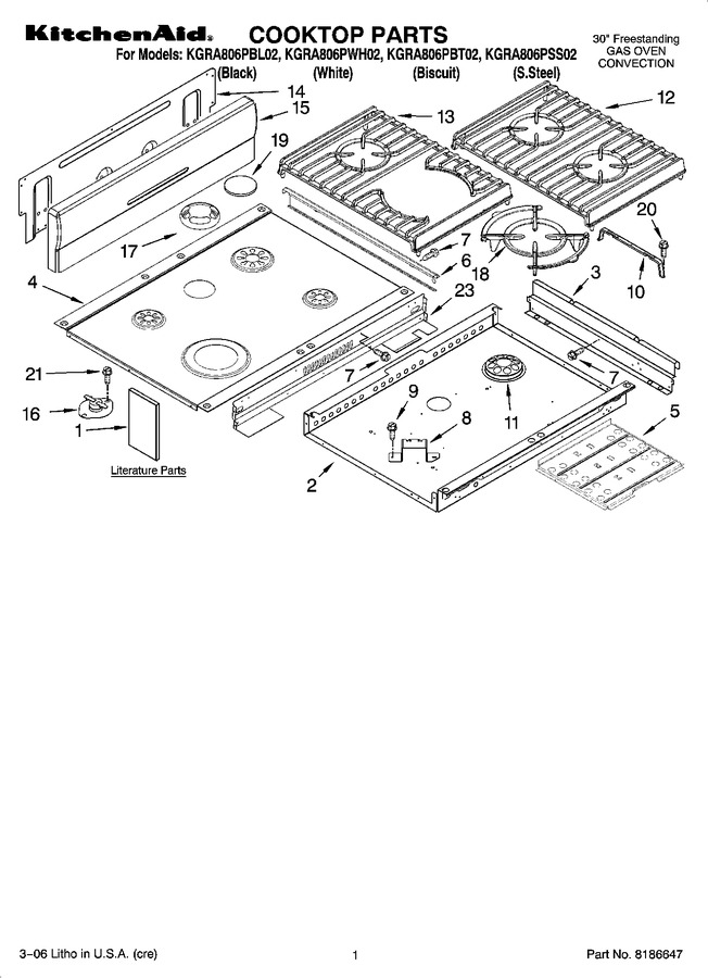 Diagram for KGRA806PWH02