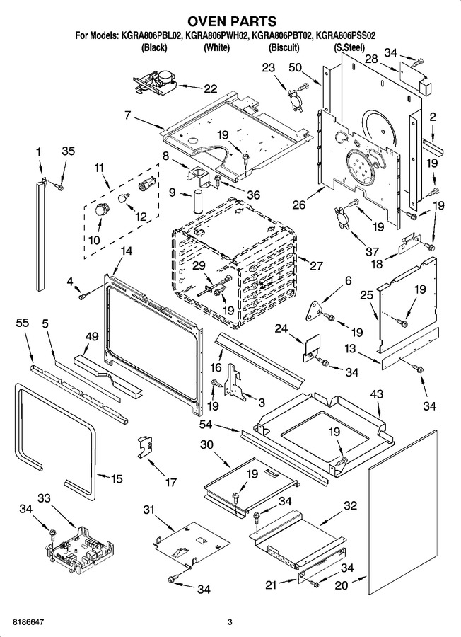Diagram for KGRA806PWH02
