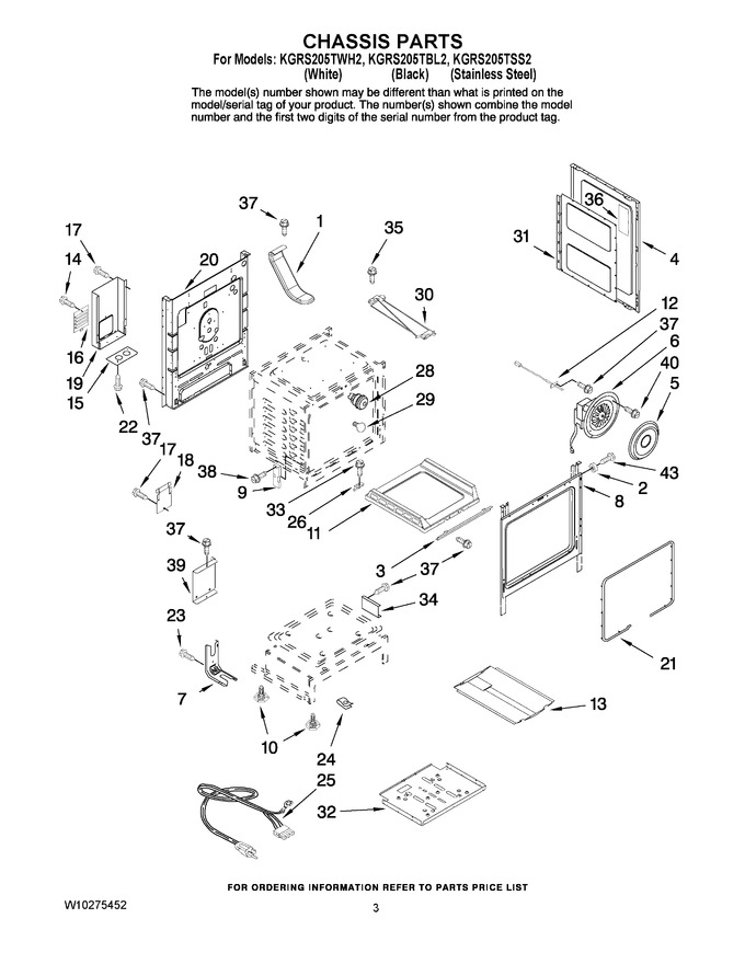 Diagram for KGRS205TWH2