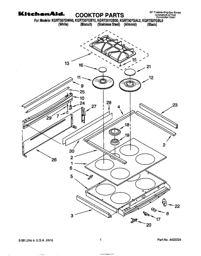 Diagram for KGRT507GAL0