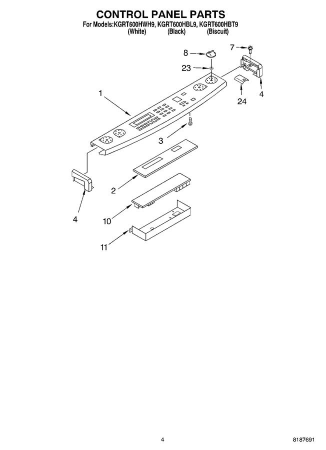 Diagram for KGRT600HWH9