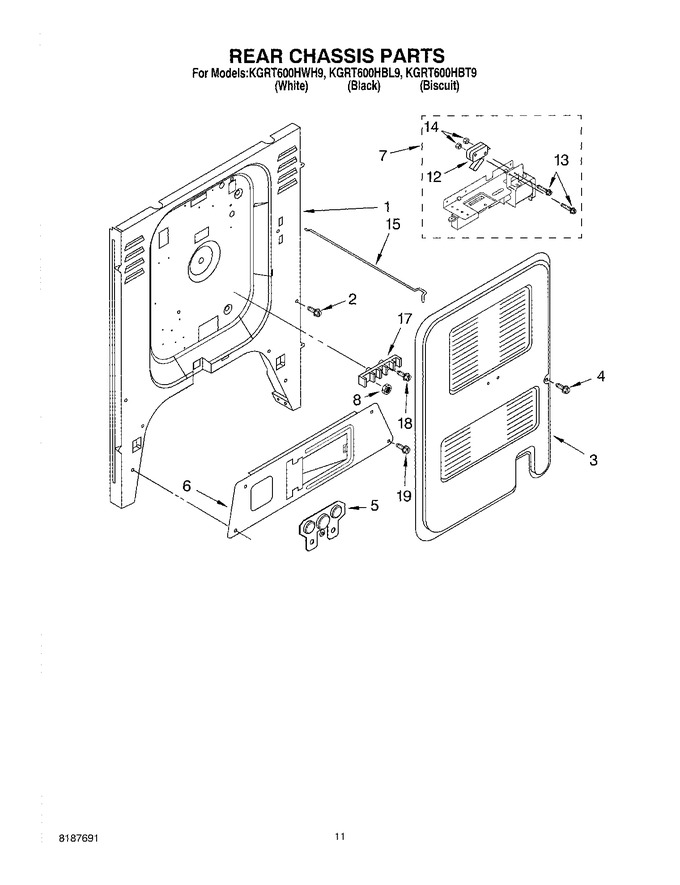 Diagram for KGRT600HWH9