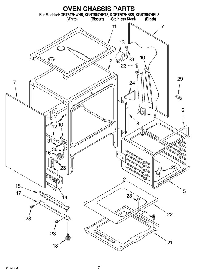 Diagram for KGRT607HBS8
