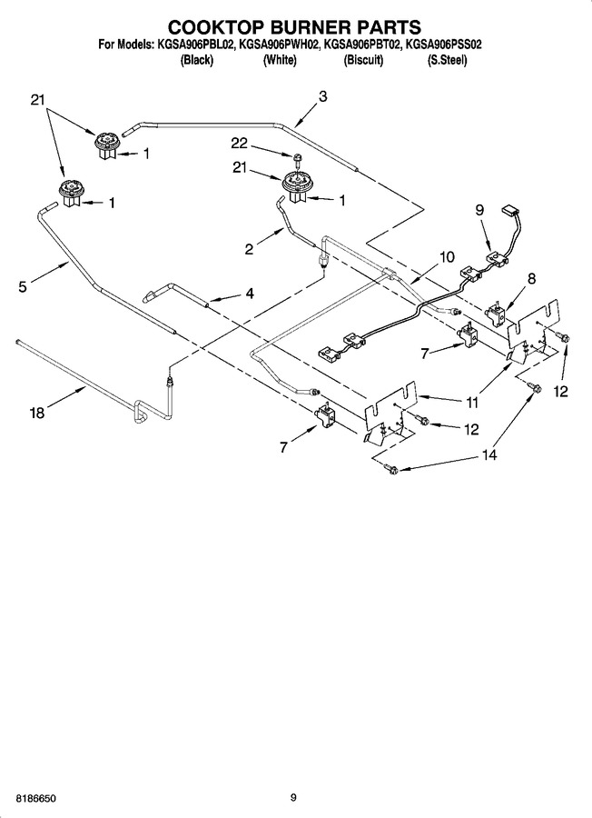 Diagram for KGSA906PBL02