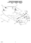 Diagram for 06 - Cooktop Burner Parts