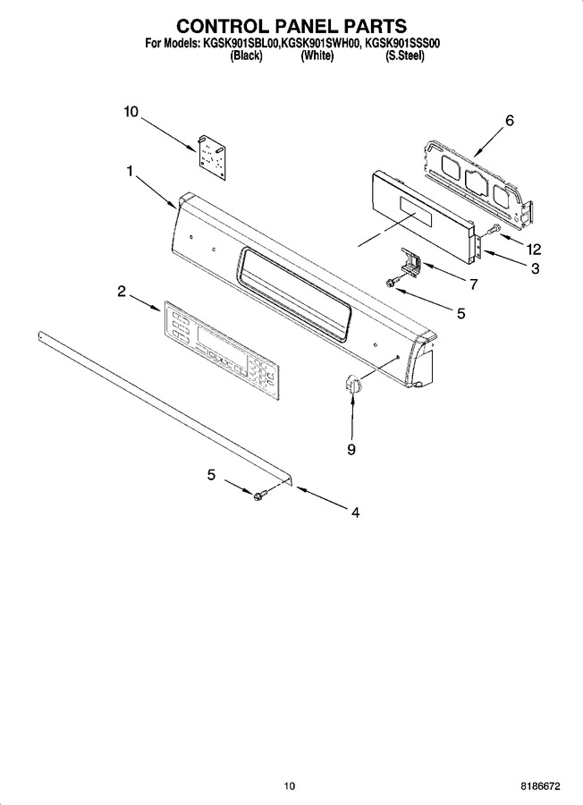 Diagram for KGSK901SBL00