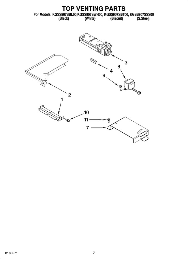 Diagram for KGSS907SWH00