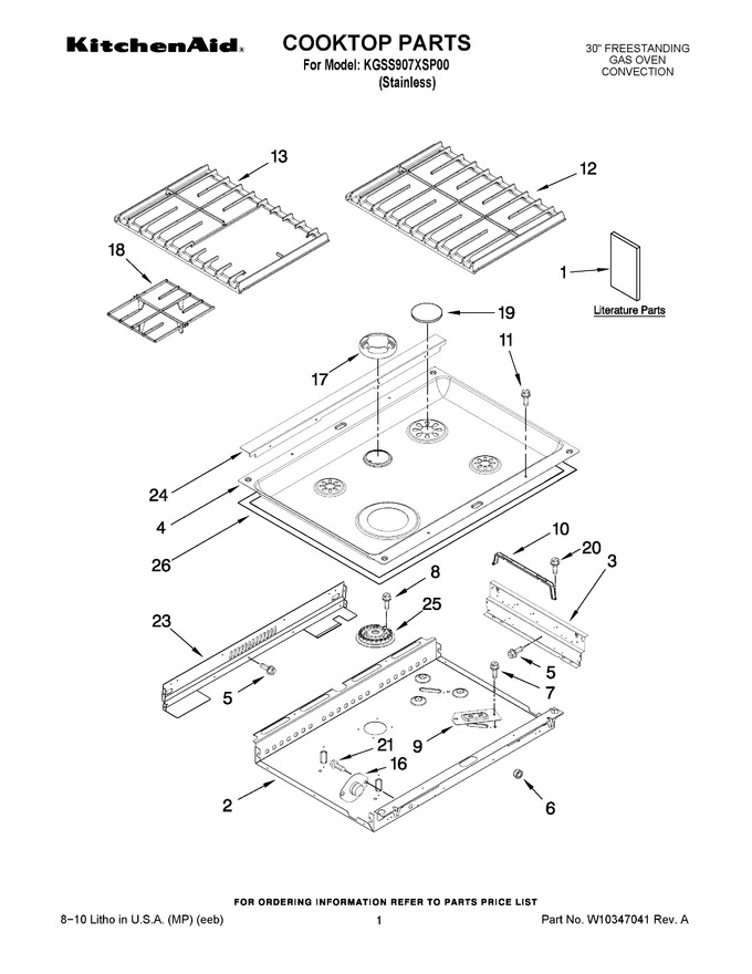 Diagram for KGSS907XSP00