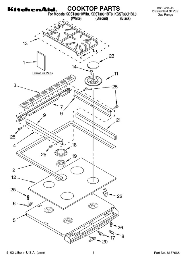 Diagram for KGST300HBL8