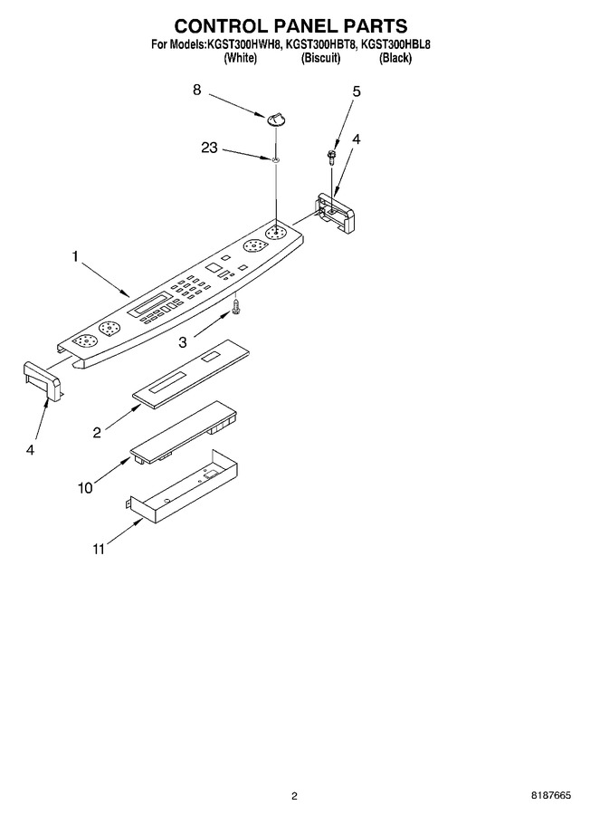 Diagram for KGST300HWH8
