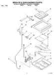 Diagram for 04 - Broiler And Oven Burner