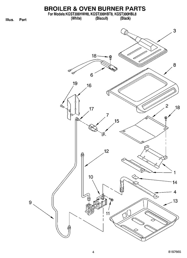 Diagram for KGST300HBL8