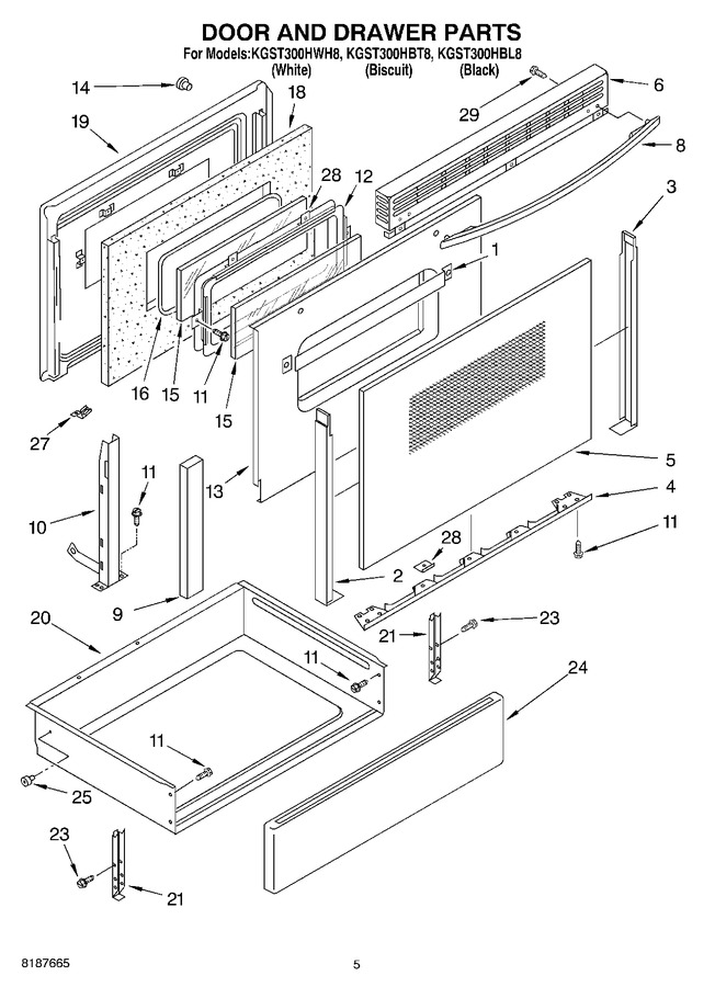 Diagram for KGST300HBL8