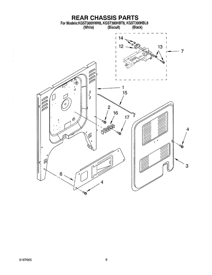 Diagram for KGST300HWH8