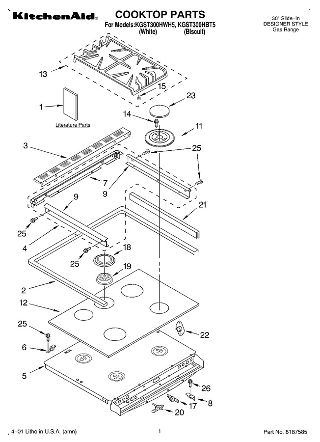 Diagram for KGST300HWH5