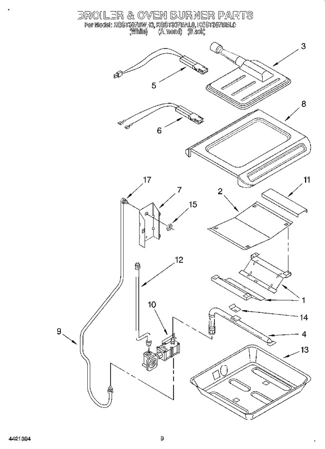Diagram for KGST307BAL0