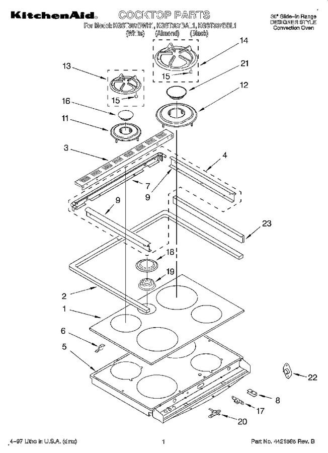 Diagram for KGST307BAL1