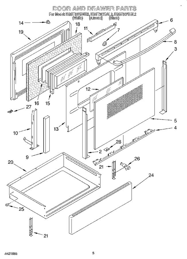 Diagram for KGST307BWH2
