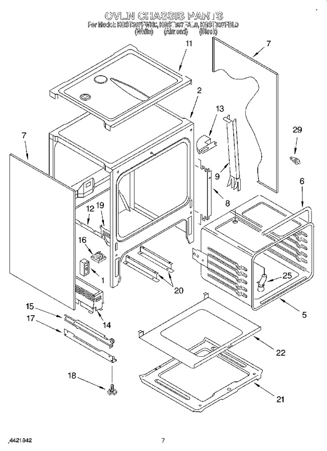 Diagram for KGST307FBL0