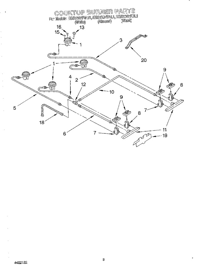 Diagram for KGST307FWH1