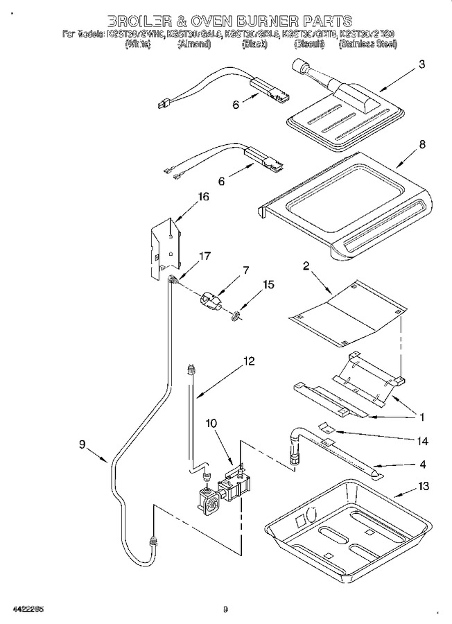 Diagram for KGST307GWH0