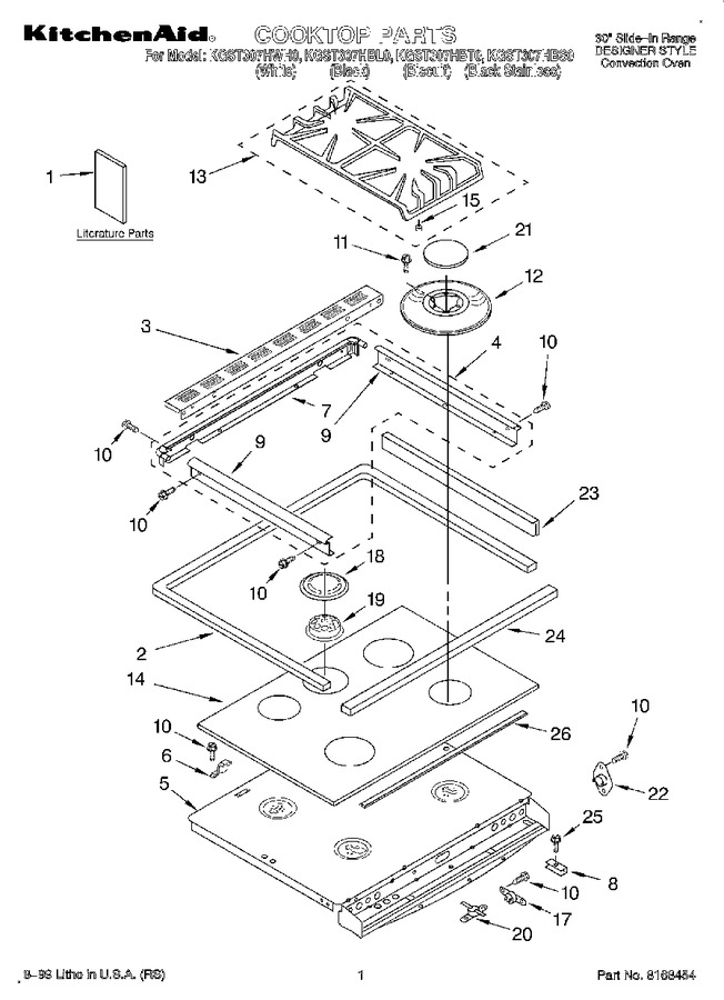 Diagram for KGST307HWH0