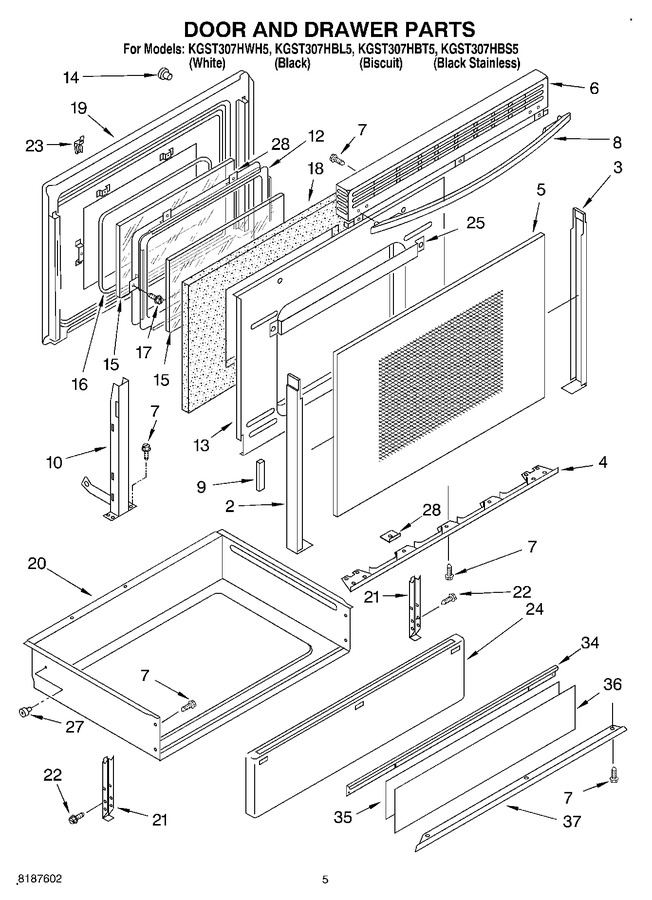 Diagram for KGST307HBS5