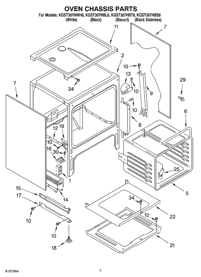 Diagram for KGST307HBS8
