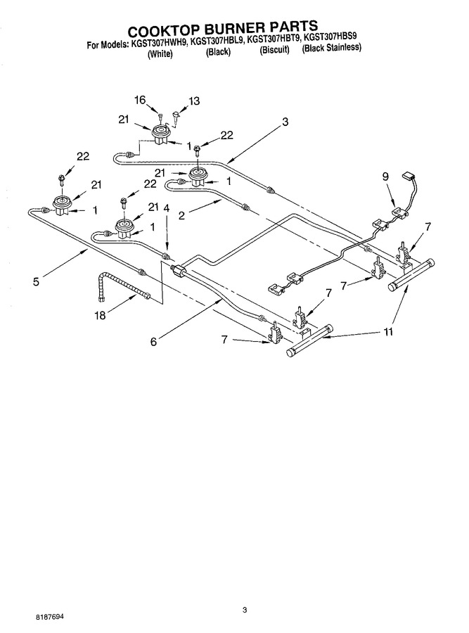 Diagram for KGST307HBS9