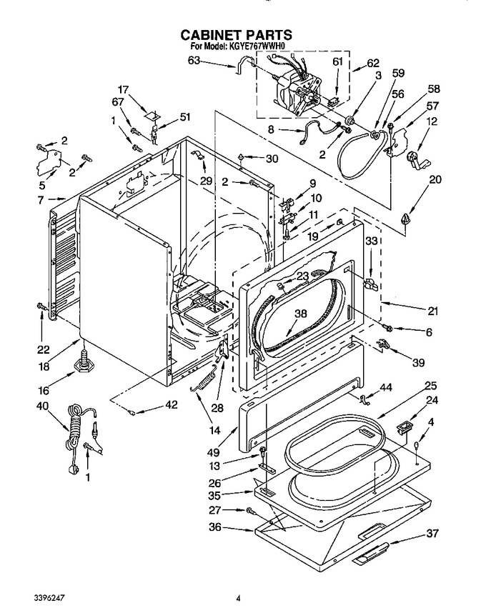 Diagram for KGYE767WWH0