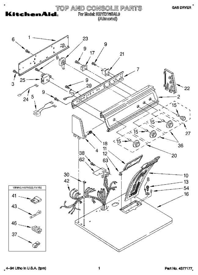 Diagram for KGYE778BAL0
