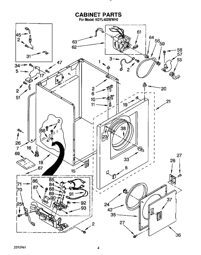Diagram for KGYL400WWH0