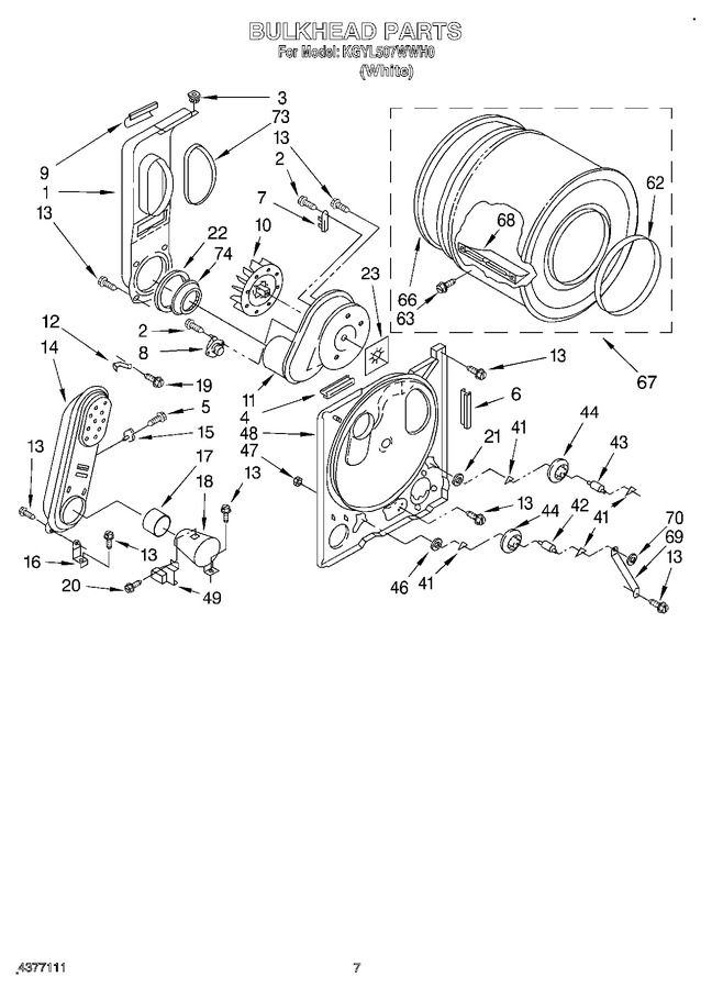 Diagram for KGYL507WWH0