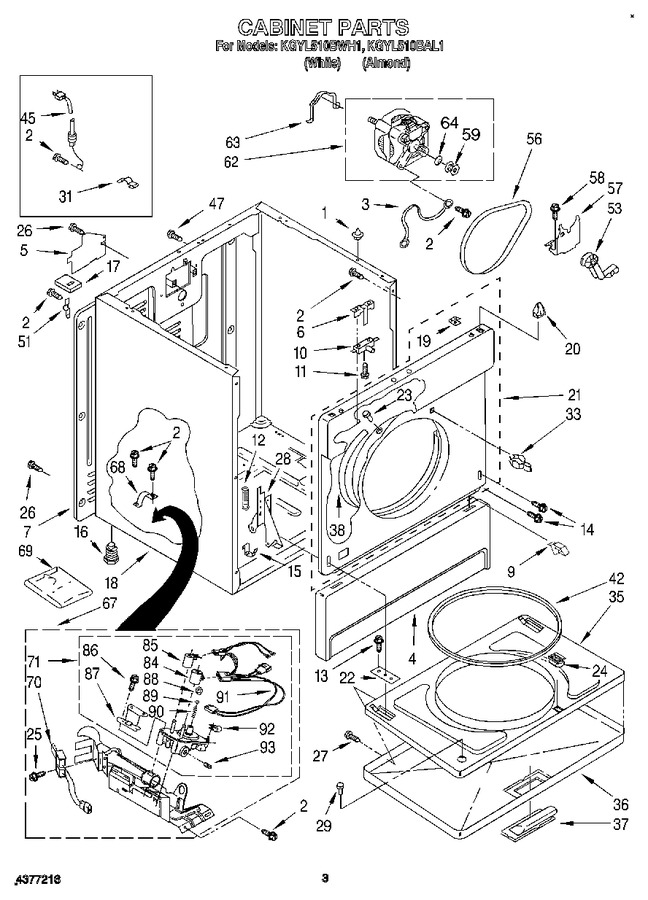 Diagram for KGYL510BWH1