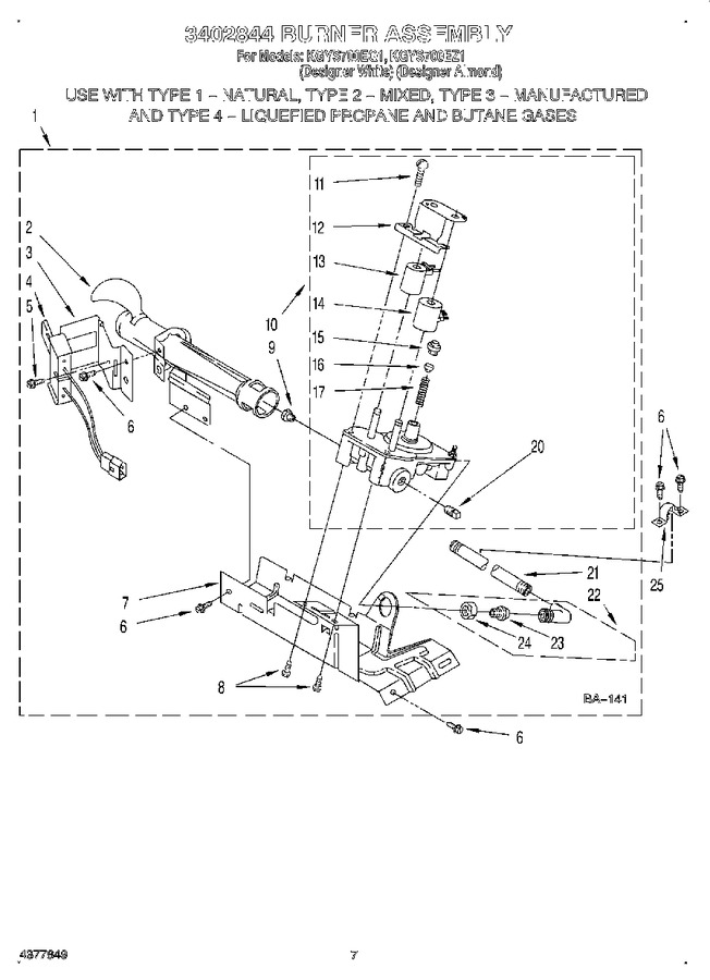 Diagram for KGYS700EZ1