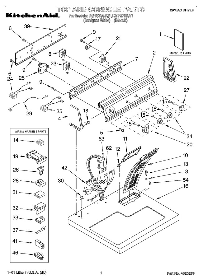 Diagram for KGYS700JT1